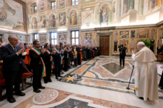 5-A los miembros del Coordinamiento eclesial para el VIII Centenario Franciscano