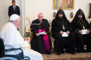 1-À delegação de jovens Sacerdotes e Monges das Igrejas Ortodoxas Orientais 