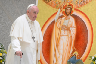 0-A los participantes en el encuentro de la Comunidad Católica Shalom