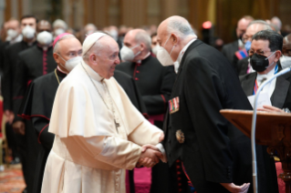 1-Aux membres du Corps diplomatique accrédités auprès du Saint-Siège pour la présentation des vœux pour la nouvelle année