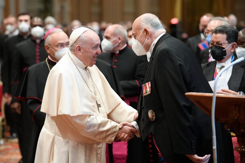 Discurso del Papa ante el Cuerpo Diplomático