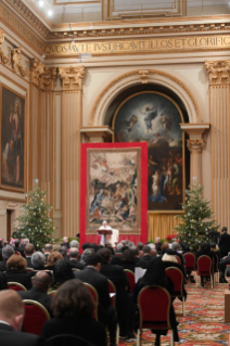 11-Ansprache beim Neujahrsempfang für das beim Heiligen Stuhl akkreditierte Diplomatische Korps