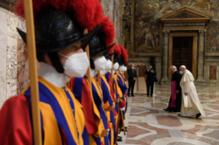 16-Aux membres du Corps diplomatique accrédités auprès du Saint-Siège pour la présentation des vœux pour la nouvelle année