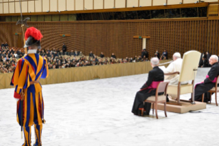 6-Weihnachtsempfang für die Angestellten des Heiligen Stuhls und des Governatorats des Staates der Vatikanstadt