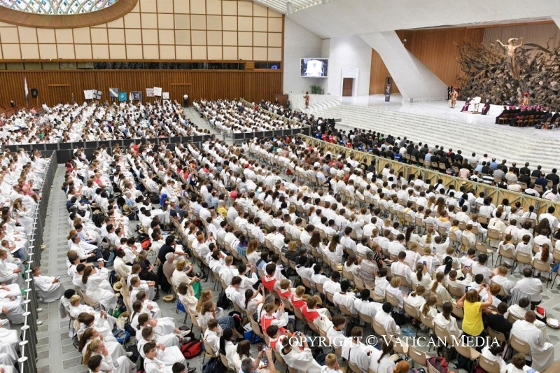 6-Al Pellegrinaggio di Ministranti della Francia