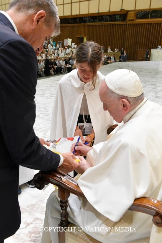 4-Al Pellegrinaggio di Ministranti della Francia