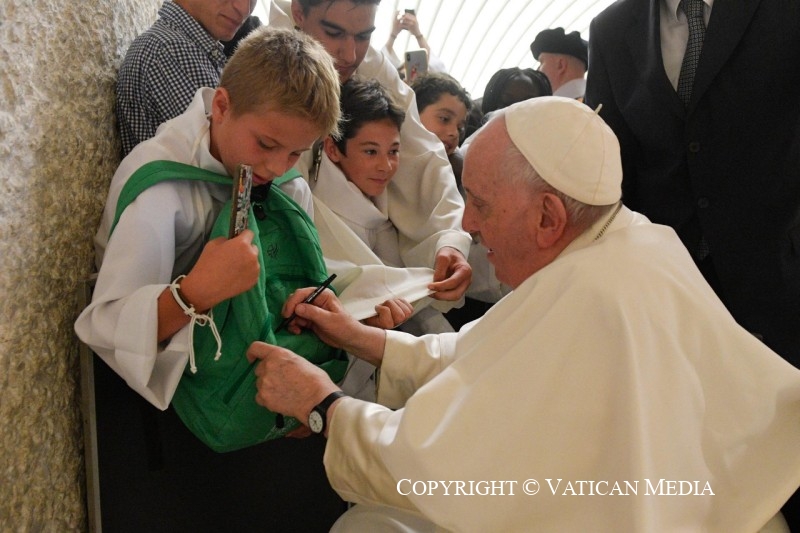 10-Al Pellegrinaggio di Ministranti della Francia