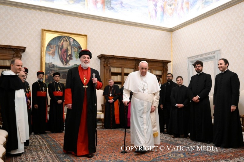 11-To His Holiness Mar Awa III, Catholicos and Patriarch of the Assyrian Church of the East, and entourage