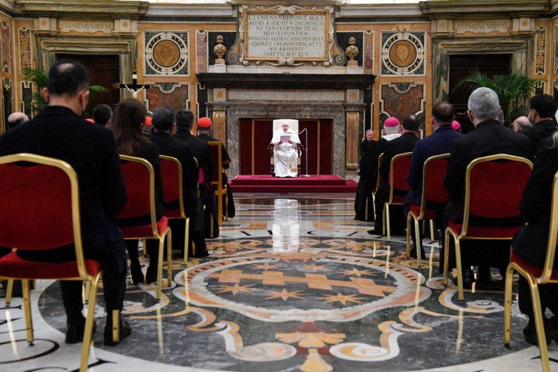 Discurso del Papa a Doctrina de la Fe
