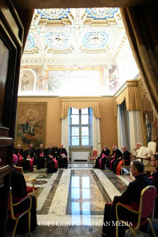 Reunión del Papa con los nuncios