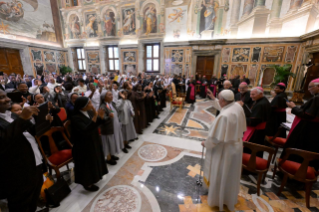 8-Aux membres du Conseil de l’Union des Prêtres, Religieux et Religieuses Malgaches à Rome