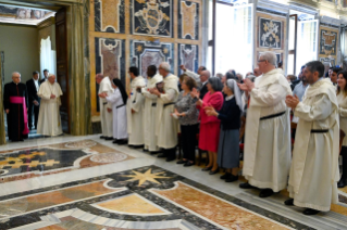 0-Audience with the participants in the conference on “Trinitarian International Solidarity”", promoted by the Order of the Holy Trinity (Trinitarians)