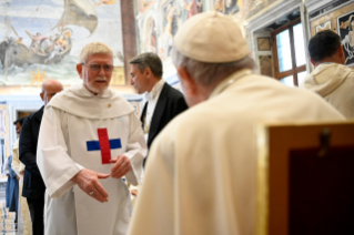 3-Audience with the participants in the conference on “Trinitarian International Solidarity”", promoted by the Order of the Holy Trinity (Trinitarians)