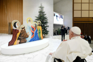 7-Alle Delegazioni per il dono del presepe e dell’albero di Natale in Piazza San Pietro