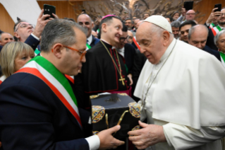 1-To the donors of the Nativity scene and Christmas Tree in Saint Peter’s Square