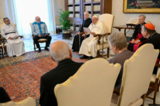 1-To a delegation from the United Bible Societies