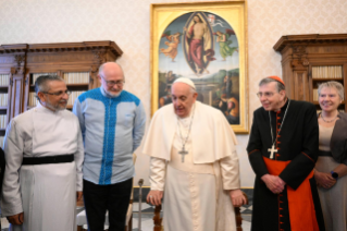 3-To a delegation from the United Bible Societies