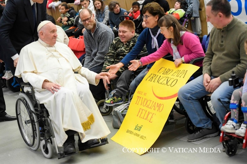 Audiencia del papa Francisco