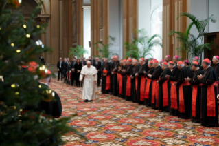 5-Felicitaciones navideñas a la Curia Romana