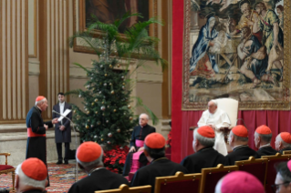 11-Felicitaciones navideñas a la Curia Romana