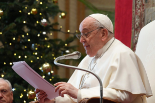 16-Felicitaciones navideñas a la Curia Romana