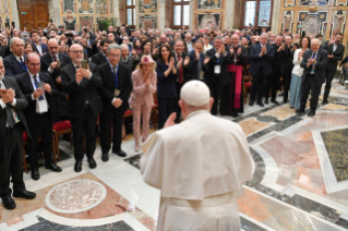 8-To the Delegations of the Italian Federation of Catholic Weeklies; the Italian Periodical Press Union; the Coral Association; and the AIART Media Citizens Association