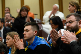 1-Paroles improvisées par le Pape François au terme de la projection du documentaire «Freedom on Fire : Ukraine’s Fight for Freedom»