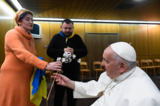 5-Paroles improvisées par le Pape François au terme de la projection du documentaire «Freedom on Fire : Ukraine’s Fight for Freedom»