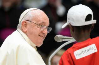 28-« Les enfants rencontrent le Pape. Apprenons des enfants »