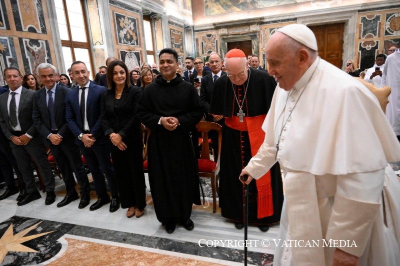 Audience with employees of the vatican pharmacy on the occasion of the