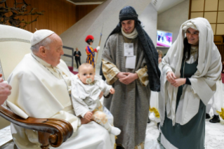 6-Aux figurants de la crèche vivante de la basilique Sainte-Marie-Majeure 