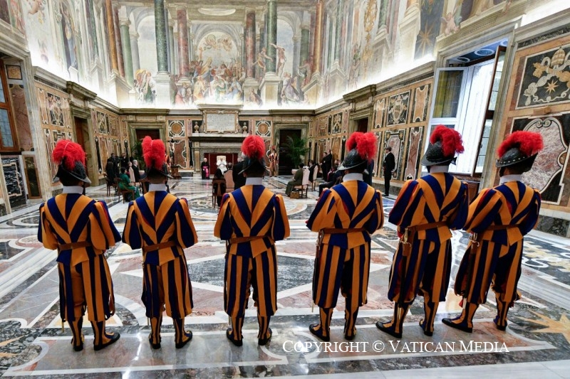 5-Presentation of Credential Letters by the Ambassadors of Iceland, Bangladesh, Syria, The Gambia and Kazakhstan accredited to the Holy See