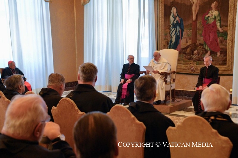 El Papa, a la Orden de Malta