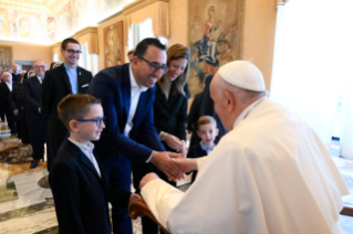 3-To participants in the meetings promoted by the Rogationists of the Heart of Jesus and the Sisters Daughters of Divine Zeal