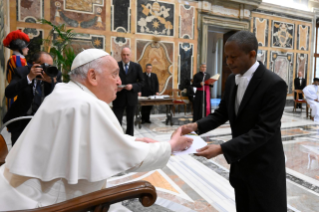 1-Presentazione delle Lettere Credenziali di Etiopia, Zambia, Tanzania, Burundi, Qatar, Mauritania