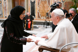 4-Presentazione delle Lettere Credenziali di Etiopia, Zambia, Tanzania, Burundi, Qatar, Mauritania