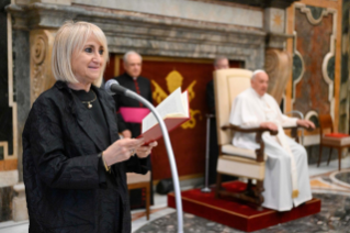 19-Meeting of Pope Francis with Comedians