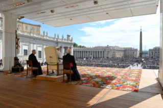 1-Rencontre avec l'Action catholique italienne « A braccia aperte »