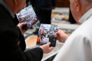 8-Alla Delegazione della Diocesi di Belluno-Feltre, nel 60° anniversario del disastro del Vajont