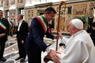 3-Alla Delegazione della Diocesi di Belluno-Feltre, nel 60° anniversario del disastro del Vajont