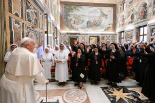3-Ai Partecipanti ai Capitoli Generali delle seguenti Congregazioni Religiose: Ordine dei Minimi, Ordine dei Chierici Regolari Minori, Chierici di San Viatore, Missionarie di S. Antonio Maria Claret,  Suore Riparatrici del Sacro Cuore, Suore Agostiniane del Divino Amore