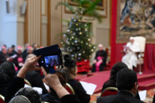 13-Aos membros do Corpo Diplomático acreditado junto à Santa Sé para as felicitações de Ano Novo 