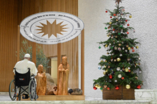 5-Vœux de Noël aux employés du Vatican