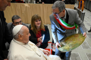 1-To donors of the Nativity Scene and the Christmas tree in St. Peter's Square 