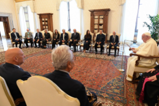1-To the Delegation of the Center for Advanced Formation "Laudato Si"
