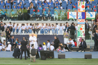 5-Meeting at the Olympic Stadium - World Children's Day