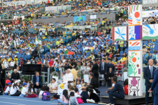 6-Meeting at the Olympic Stadium - World Children's Day