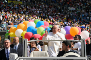 16-Meeting at the Olympic Stadium - World Children's Day