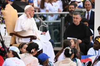 18-Meeting at the Olympic Stadium - World Children's Day