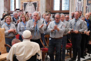 10-Aux membres du Conseil national du Mouvement des scouts adultes catholiques italiens (MASCI) 